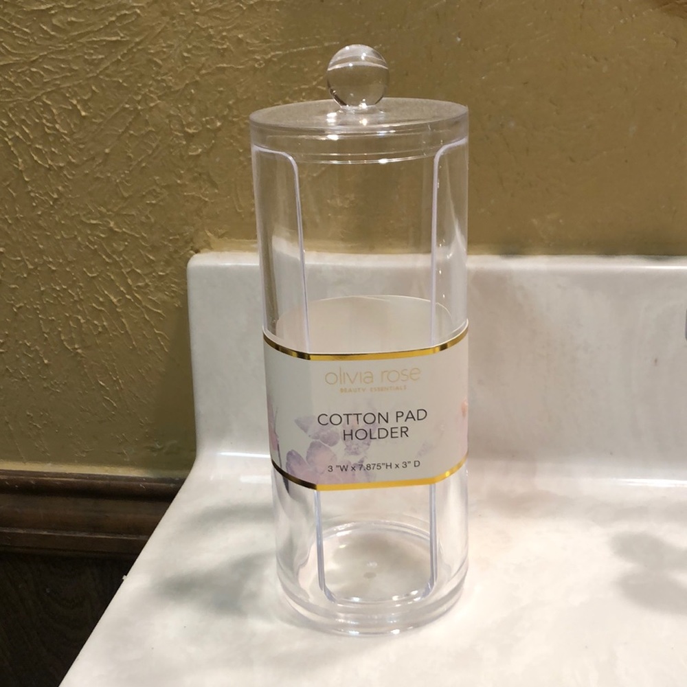 Cotton pad holder